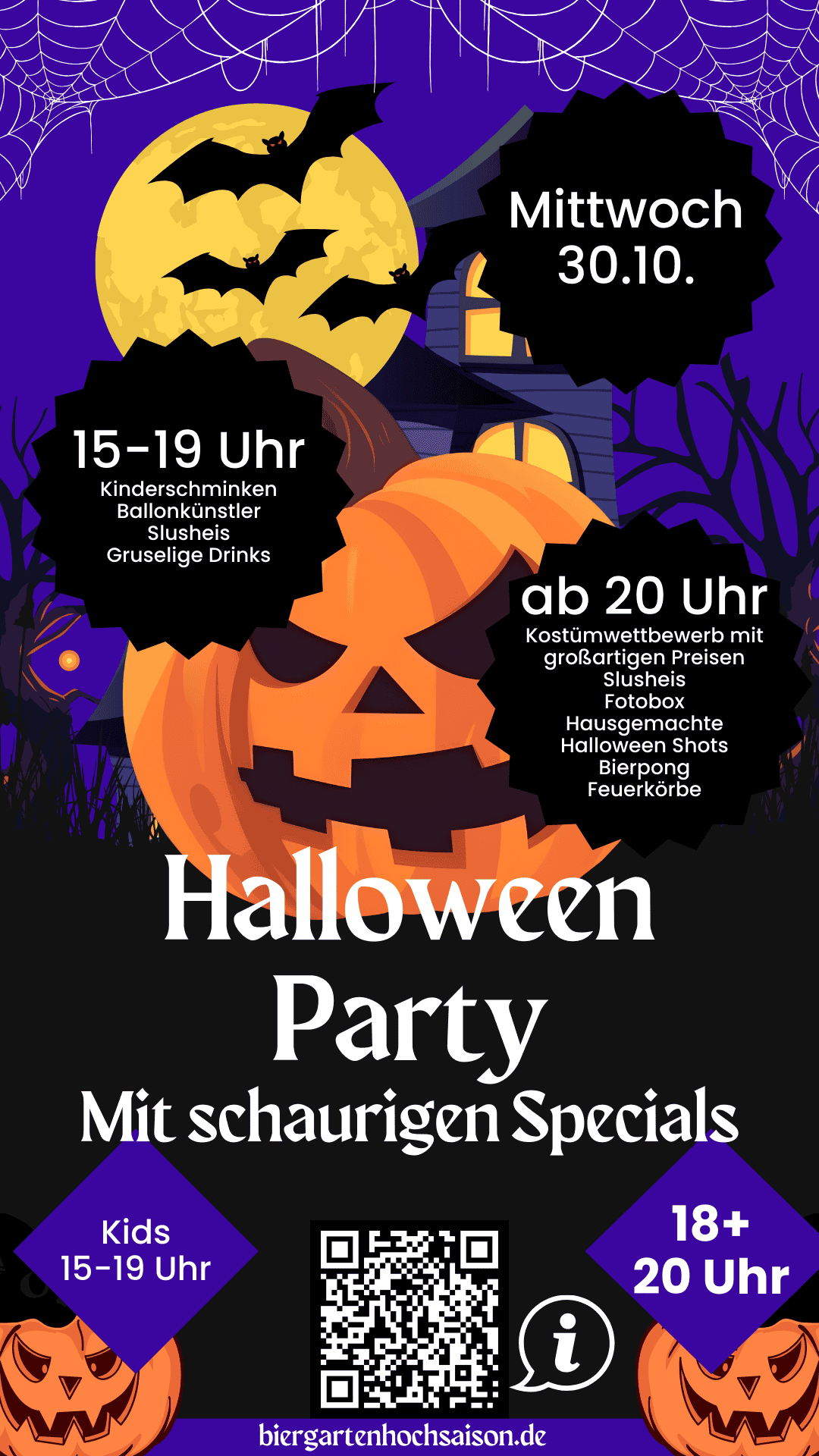 Halloween Party in Seelze nähe Hannover für Kinder und Erwachsene. Für die ganze Familie.